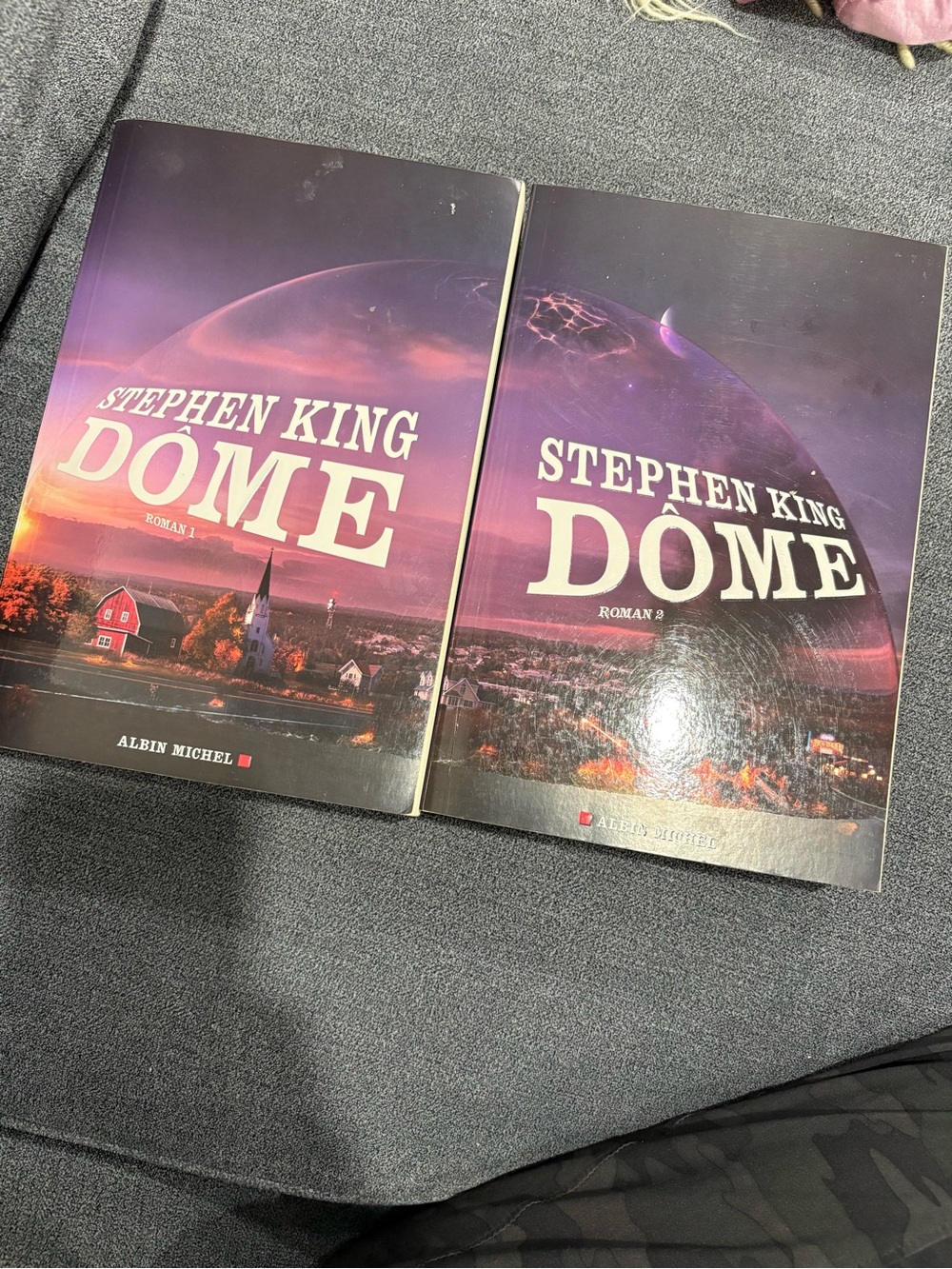 Dome Paperback Book Set - Purple Cover French Edition